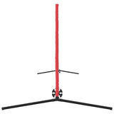 Tennis Net Folding Black and Red 494.5 x 90 x 87 cm Polyester 42012862