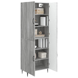 Cabinet Set 2 pcs Grey Sonoma 66 x 34.5 x 89.5 cm 3416625