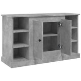 Sideboard Concrete Grey 100x35.5x60 cm Engineered Wood 816444