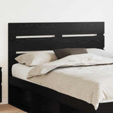 Headboard Black Oak Engineered Wood 887530