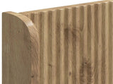 Bed Frame with Storage and Headboard Artisan Oak 120 x 200 cm 3445803