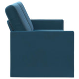 3 Seater Sofa Blue 190 x 81 x 82 cm Velvet 42041129