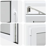 Basement Window Internal Colour White RISOR 105 x 50 cm 42047827
