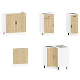11 Piece Kitchen Cabinet Set Porto Sonoma Oak Engineered Wood 3314964