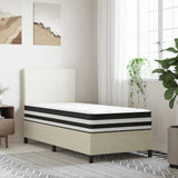 Pocket Spring Mattress Medium 90x190 cm Single Size 372913