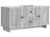 Sideboard Grey Sonoma 89 x 34.5 x 60 cm Engineered Wood 893971