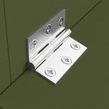 Pig Feeder Olive Green 55 x 51 x 91.5 cm Cold-Rolled Steel 874640