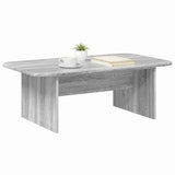 Coffee Table Grey Sonoma 93 x 53 x 33 cm Engineered Wood 891146
