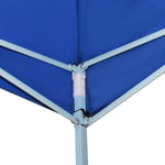 ZNTS Folding Pop-up Party Tent 3x9 m Blue 44977