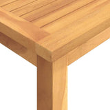 9 Piece Garden Dining Set Solid Wood Teak 3157922