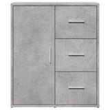 Sideboard Concrete Grey 60x31x70 cm Engineered Wood 840474