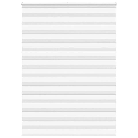 ZNTS Zebra Blind White 165x200 cm Fabric Width 160.9 cm Polyester 4014794