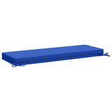 2-Piece Bench Cushions SOEST 2 pcs 100% Polyester Royal Blue 949693