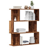 Book Cabinet Old Wood 80x24x96 cm Engineered Wood 855772