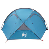 Trekking Tent with Rainfly Water-Resistant 2-Person Blue 42042215