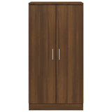 Shoe Cabinet Brown Oak 55x35x108 cm Engineered Wood 342670
