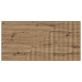 Wall-Mounted Headboard HAARLEM Artisan Oak Engineered Wood 896984