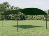 Gazebo 4 x 3 x 2.6 m Green Polyester and Steel 42030529