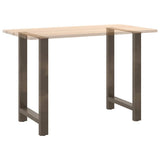 Bar Table Legs Natural Steel 2 pcs 60x cm Steel 4013335