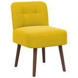 Slipper Chair Yellow Velvet 42050519
