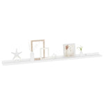Wall Shelves 4 pcs White 115x9x3 cm 326664