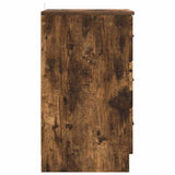 Bedside Cabinet Smoked oak 38 x 38 x 66 cm Engineered wood 883379