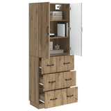 Cabinet Set 2 pcs Artisan Oak 66 x 34.5 x 87 cm Engineered Wood 3416807