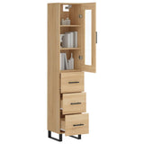 Highboard Sonoma Oak 34.5x34x180 cm Engineered Wood 3199260