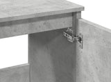 Sink Cabinet Concrete Grey 58x33x60 cm Engineered Wood 857113