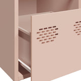 Sideboard Pink 101.5x39x73.5 cm Cold-rolled Steel 851263