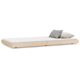 Bed Frame without Mattress 90x200 cm Solid Wood Pine 823494