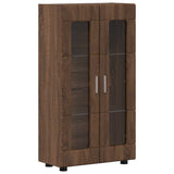 Sideboard FLORIN Brown Oak 55.5 x 29 x 100 cm Engineered Wood 880258
