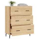 Sideboard Sonoma Oak 69.5x34x90 cm Engineered Wood 827871