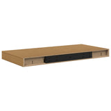Wall Shelf 4 pcs Beige 50 x 23.5 x 3.8 cm Engineered Wood 42019988