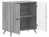 Bathroom Storage Cainet BREDA Grey Sonoma 59.5 x 31 x 80 cm 897501