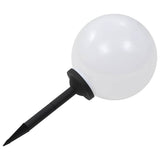 Outdoor Solar Lamps 2 pcs LED Spherical 30 cm RGB 44459