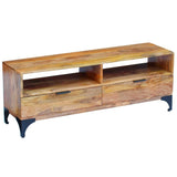 TV Stand Mango Wood 120x35x45 cm 243340