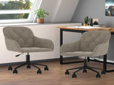 Dining Chair 2 pcs Light Grey 55 x 59.5 x 77 cm Velvet 3415416