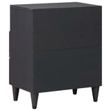 Bedside Table Multicolour 50 x 33 x 60 cm Solid Mango Wood 4018710