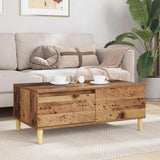 Coffee Table Old Wood 90 x 50 x 35 cm Engineered Wood 881192