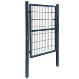2D Fence Gate Anthracite Grey 100x160 cm 141744