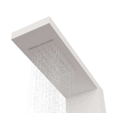 Shower Panel System Aluminium White 151415