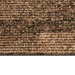 Floor Carpet Tiles 20 pcs 5 m² Brown 331490