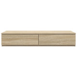 ZNTS Bed Drawers Sonoma Oak 80x36,5x16,5 cm Engineered Wood 866925