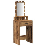 Dressing Table Brown 50 x 41 x 140 cm Engineered Wood 865161