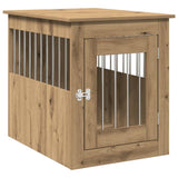 Dog Crate Furniture Artisan Oak 55x75x65 cm Engineered Wood 857640