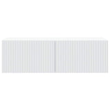 Wall-Mounted TV Cabinet White 98 x 41 x 30 cm Engineered Wood 898525