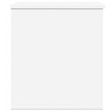 Storage Box White 60x42x46 cm Engineered Wood 840653