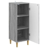 Sideboard Grey Sonoma 33 x 34.5 x 90 cm Engineered Wood 895061