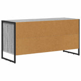 TV Cabinet Grey Sonoma 100 x 36 x 49.5 cm Engineered Wood 886507